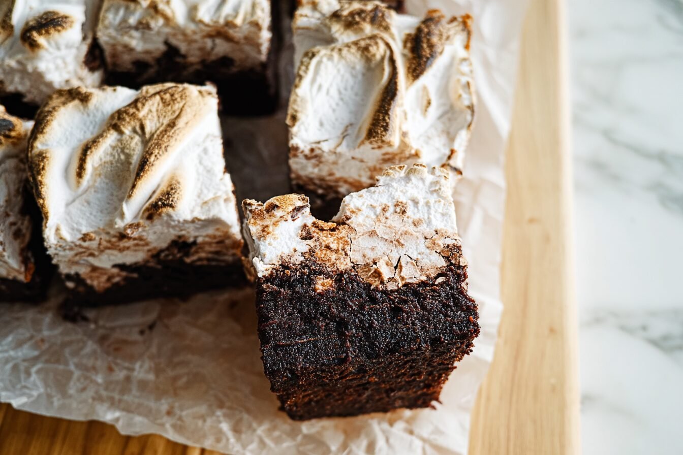 Hot Chocolate Brownies