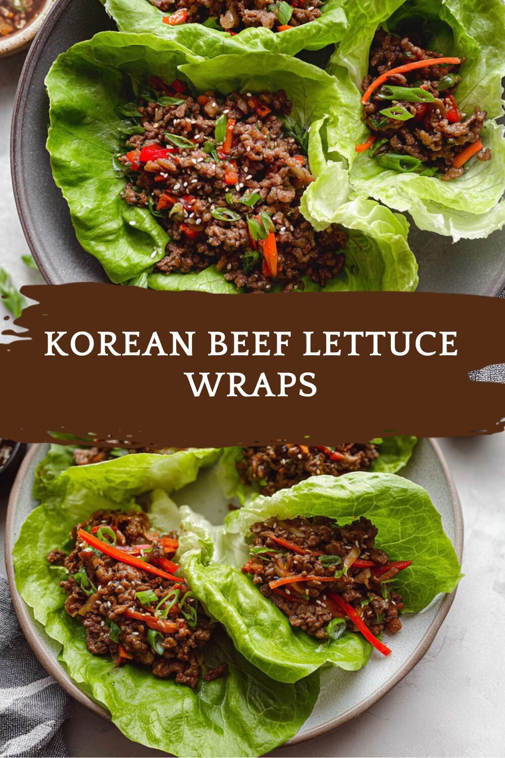 Korean Beef Lettuce Wraps