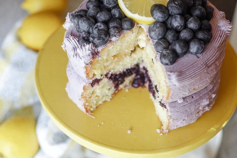 Lemon Blueberry Cake 83.Png