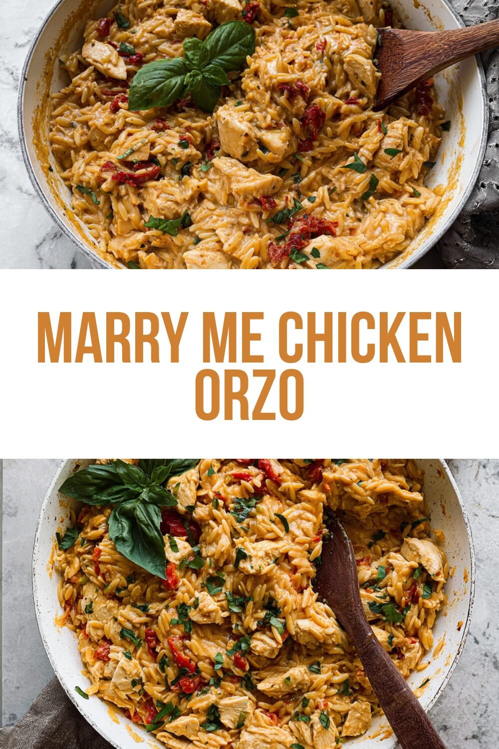 Marry Me Chicken Orzo
