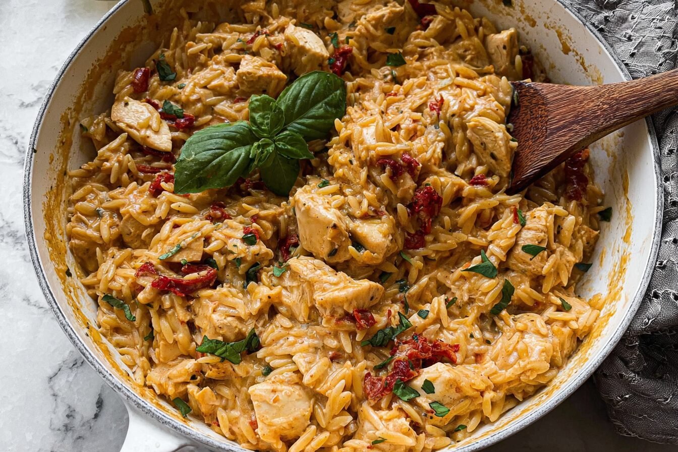Marry Me Chicken Orzo
