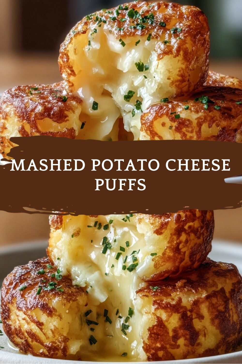 Mashed Potato Cheese Puffs