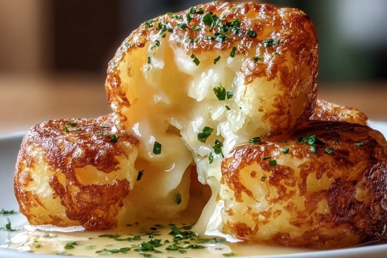 Mashed Potato Cheese Puffs
