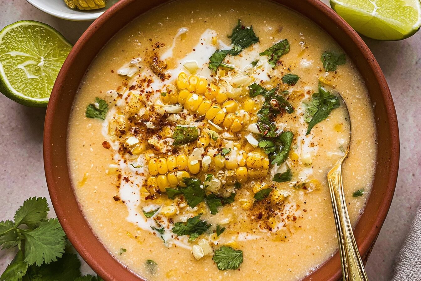 Mexican Street Corn Soup