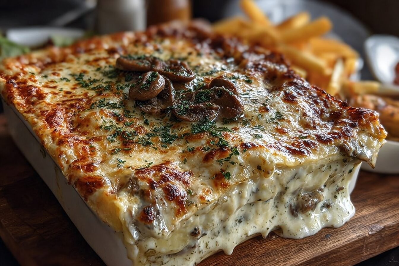 Mushroom Lasagna