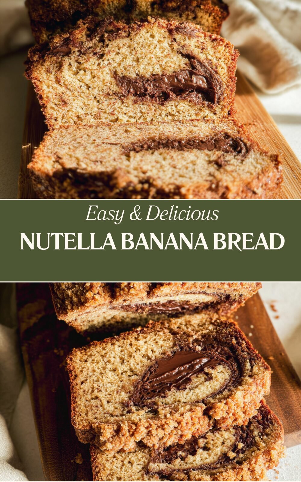 Nutella Banana Bread
