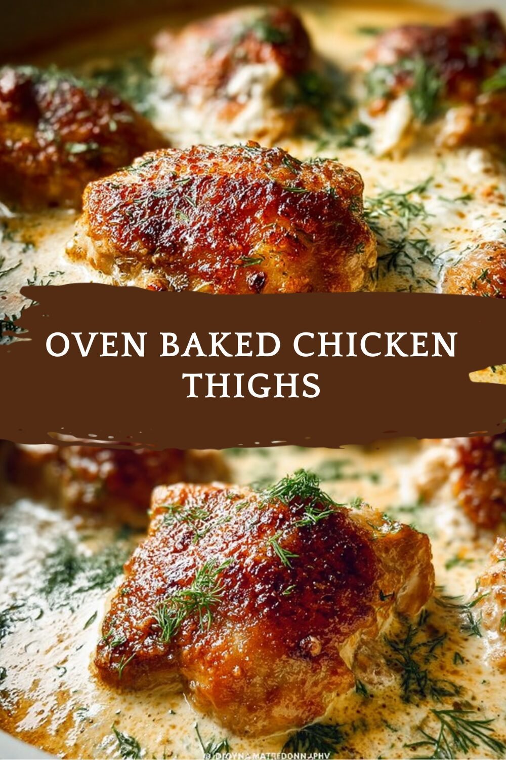 Oven Baked Chicken Thighs
