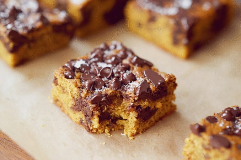 Pumpkin Chocolate Chip Blondies 26.Png