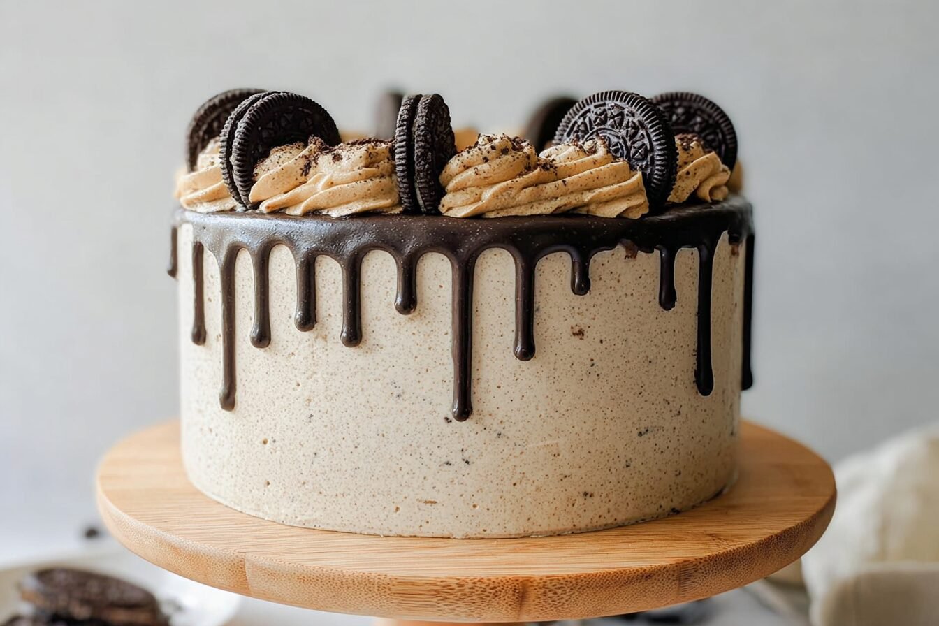 Pumpkin Oreo Cake