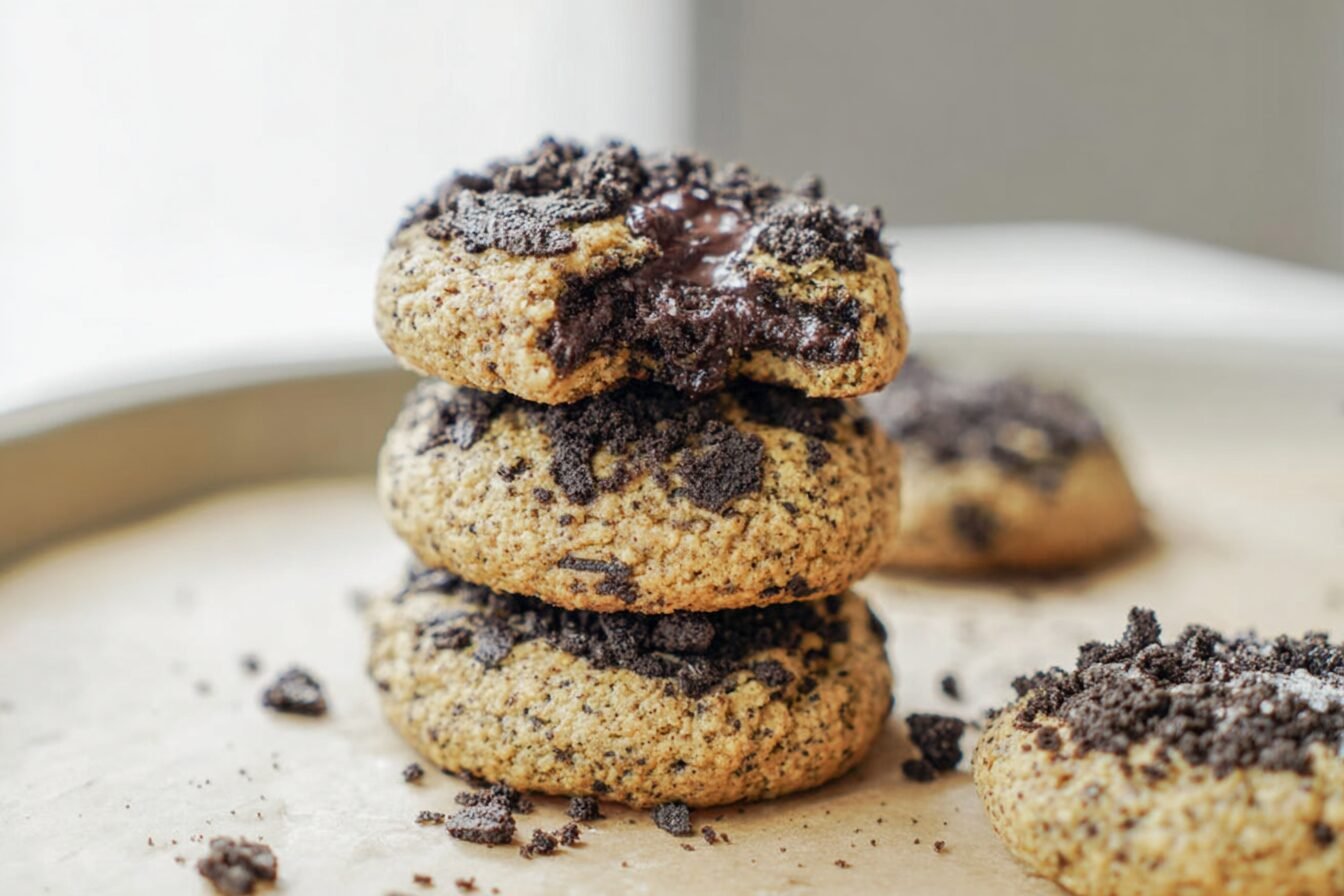 Pumpkin Oreo Cookies