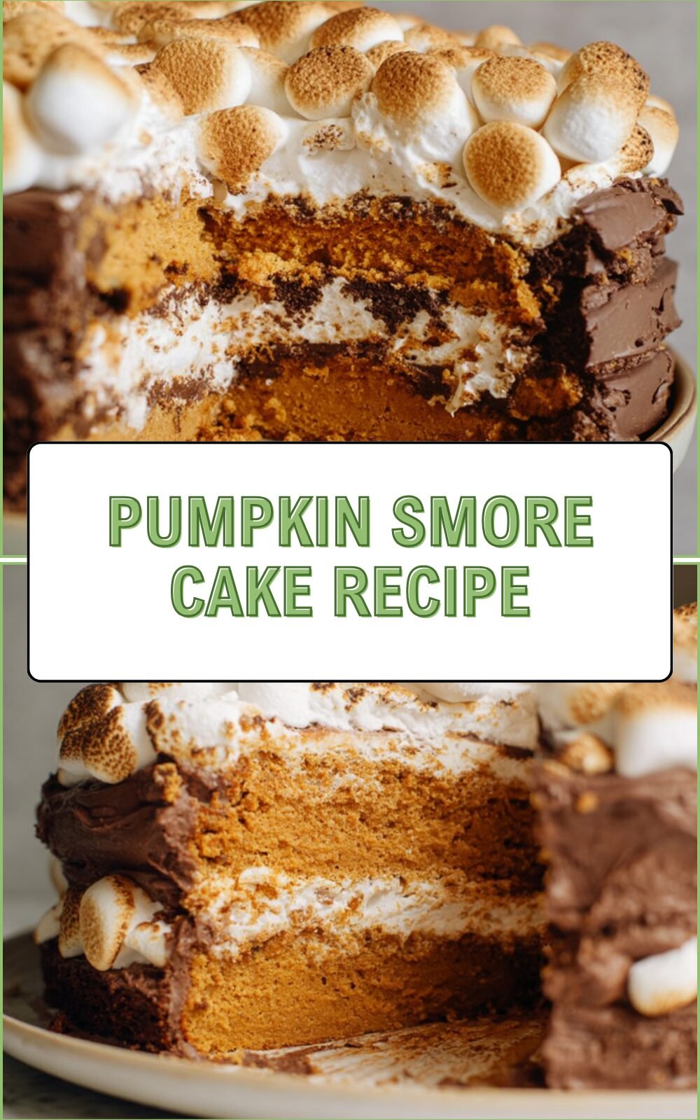 Pumpkin Smore Cake Recipe