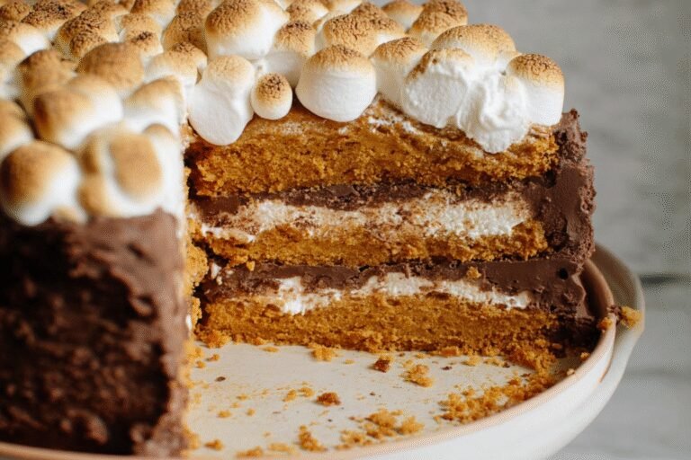 Pumpkin Smore Cake Recipe 21.Png