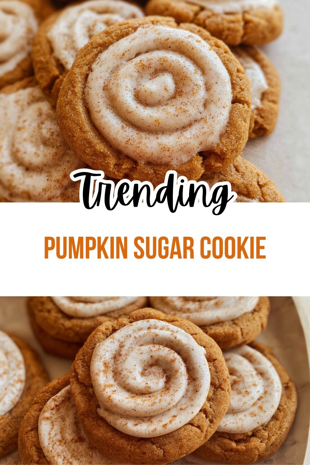 Pumpkin Sugar Cookie