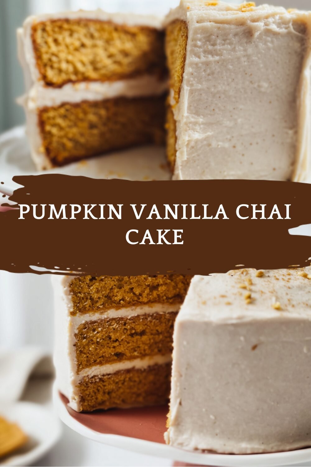 Pumpkin Vanilla Chai Cake