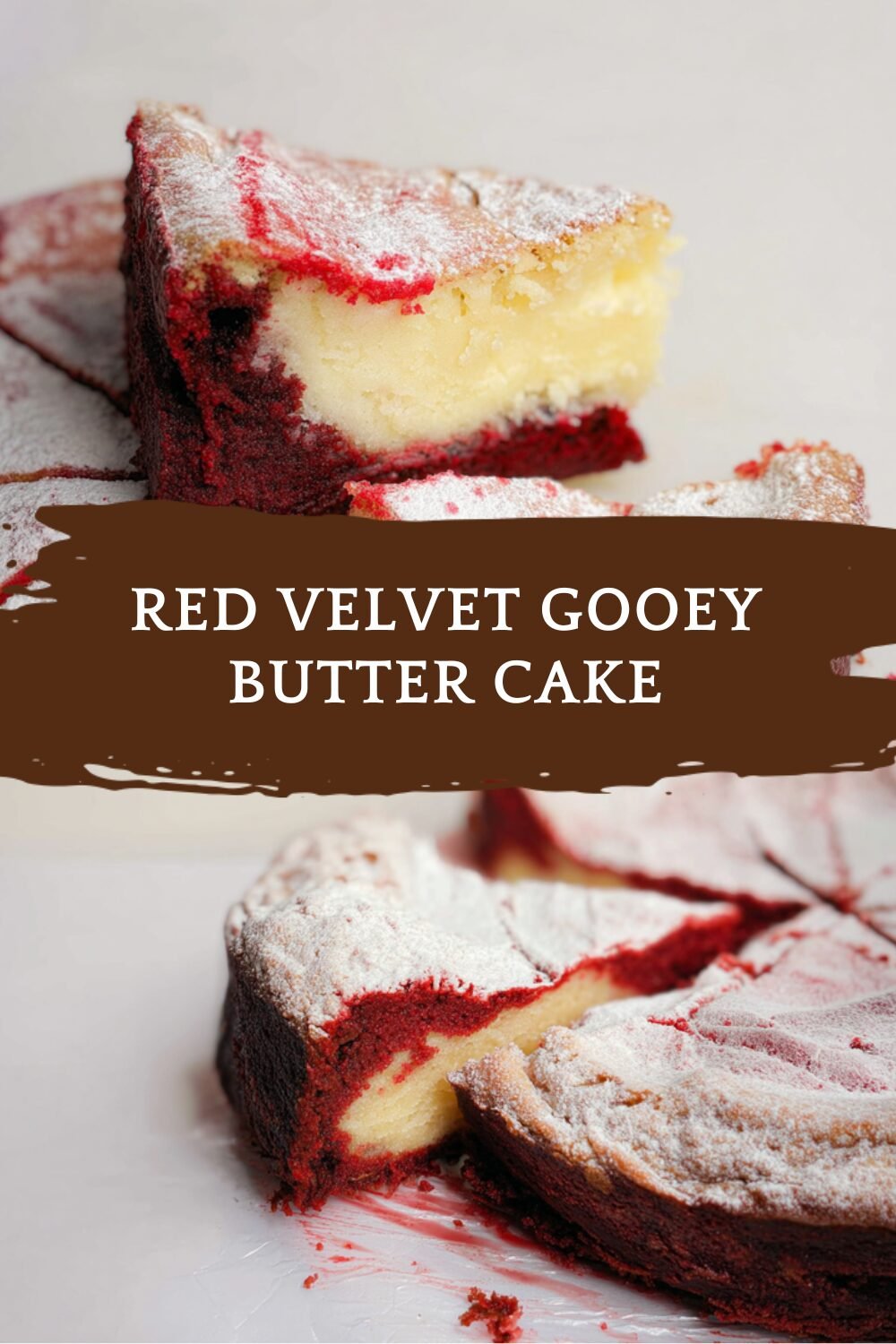 Red Velvet Gooey Butter Cake