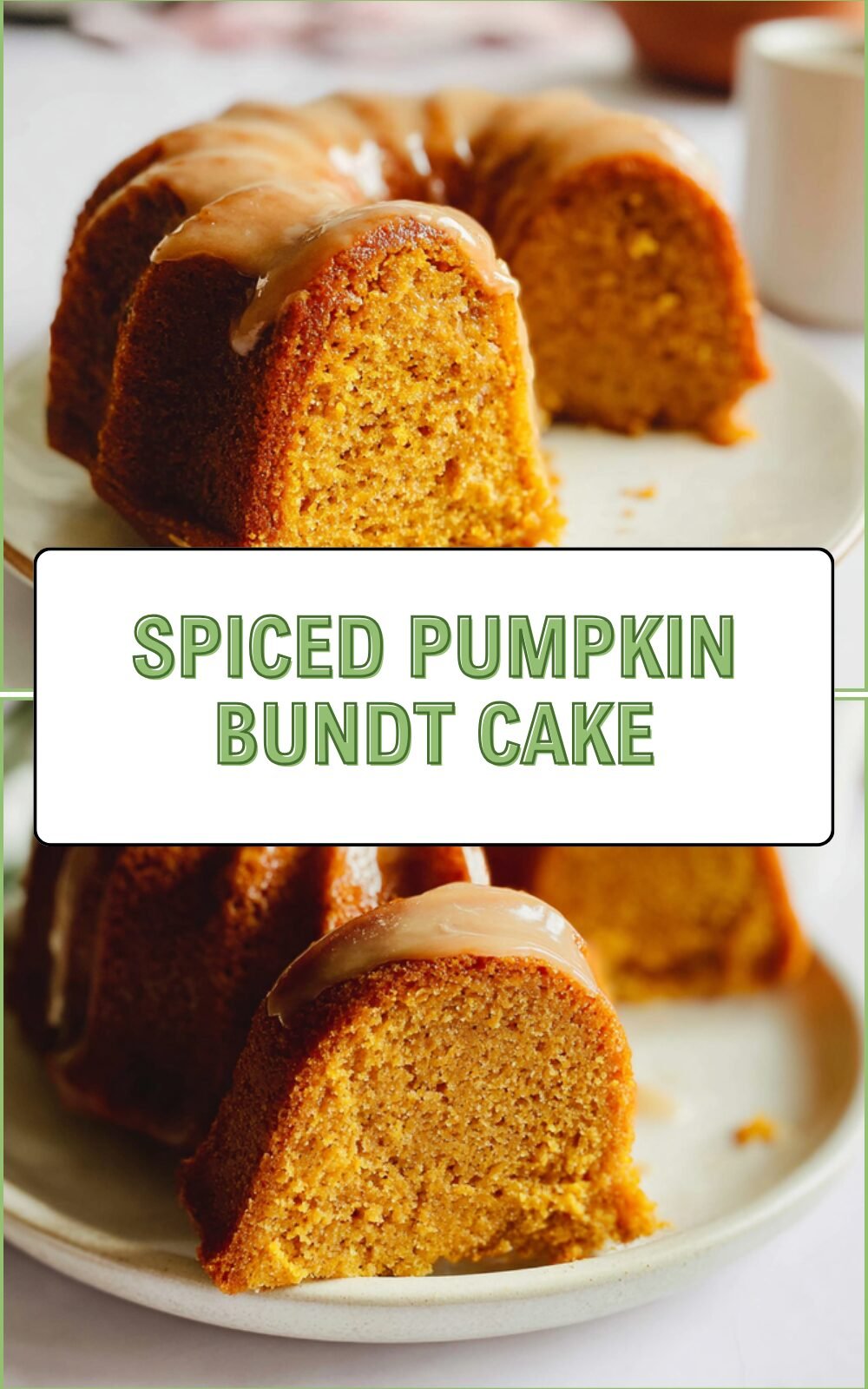 Spiced Pumpkin Bundt Cake