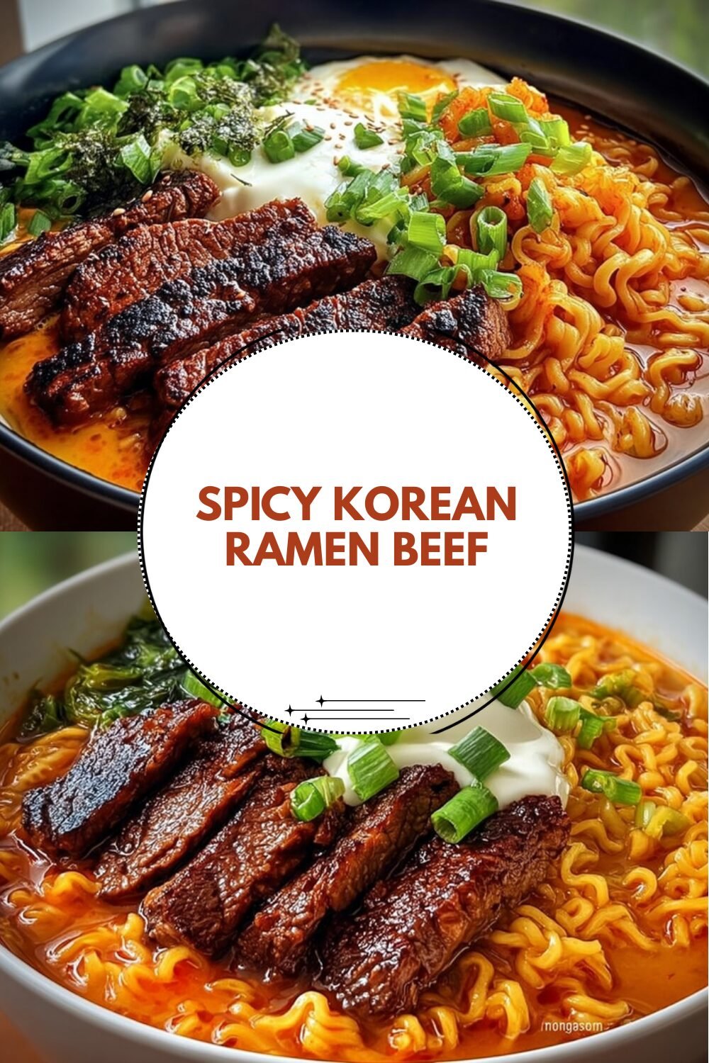 Spicy Korean Ramen Beef