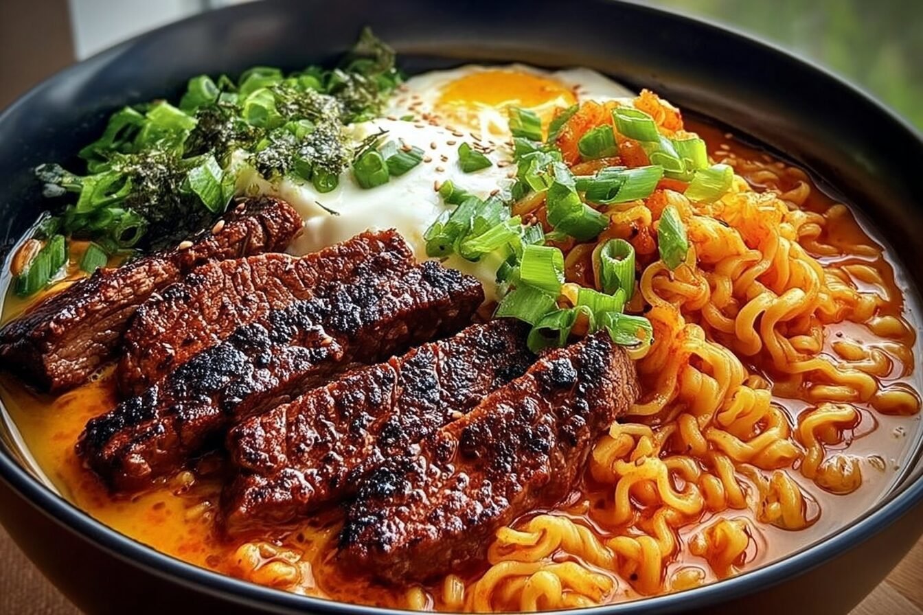 Spicy Korean Ramen Beef