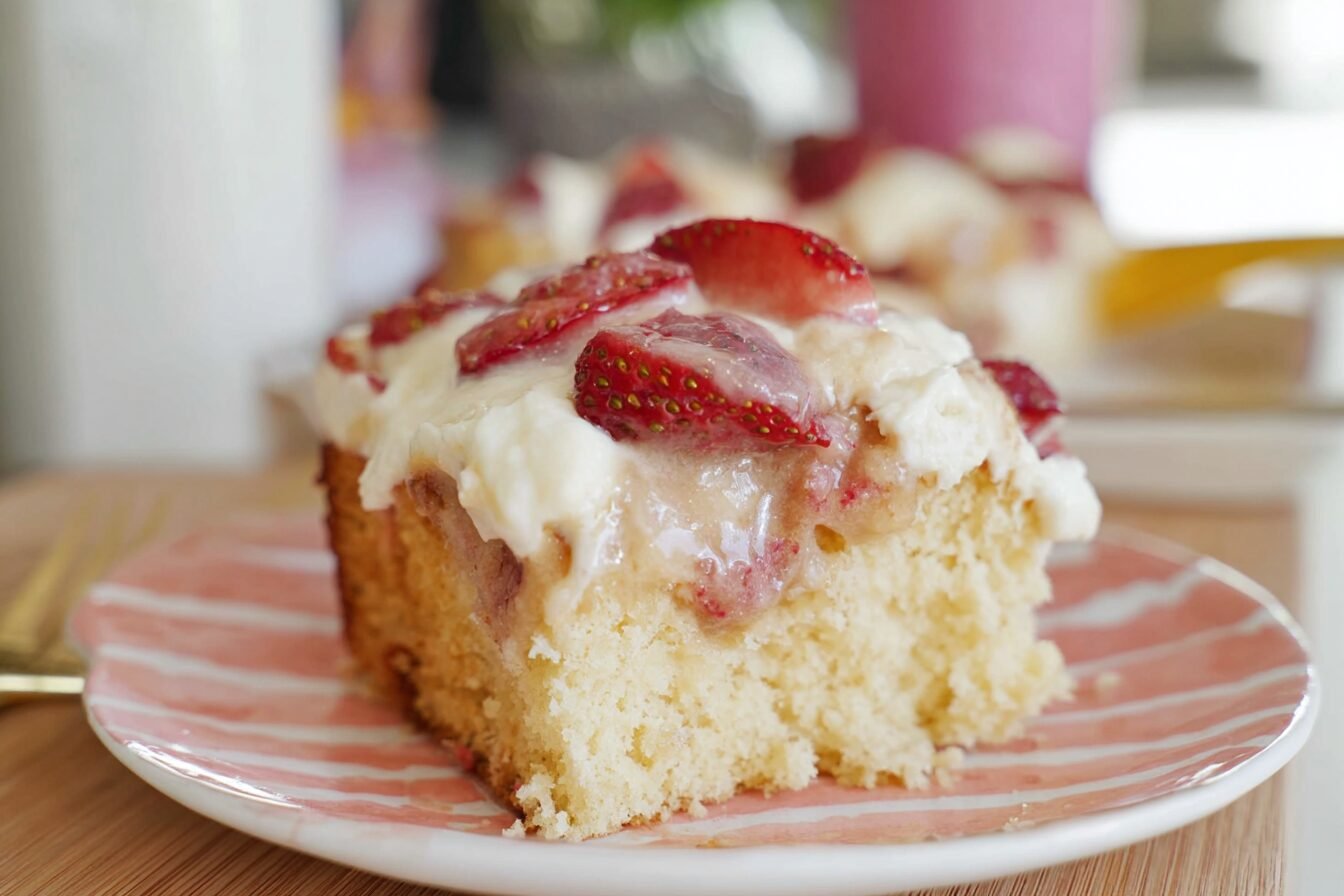 Strawberry Poke Cake