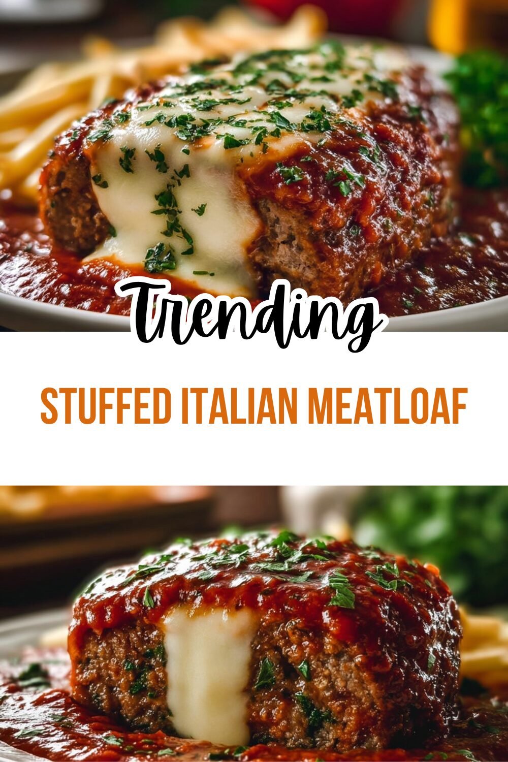 Stuffed Italian Meatloaf