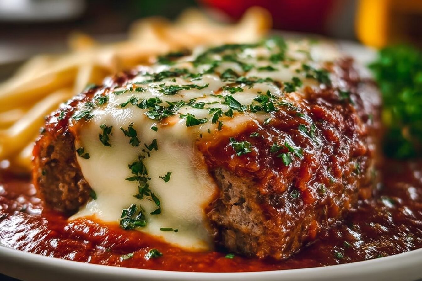 Stuffed Italian Meatloaf