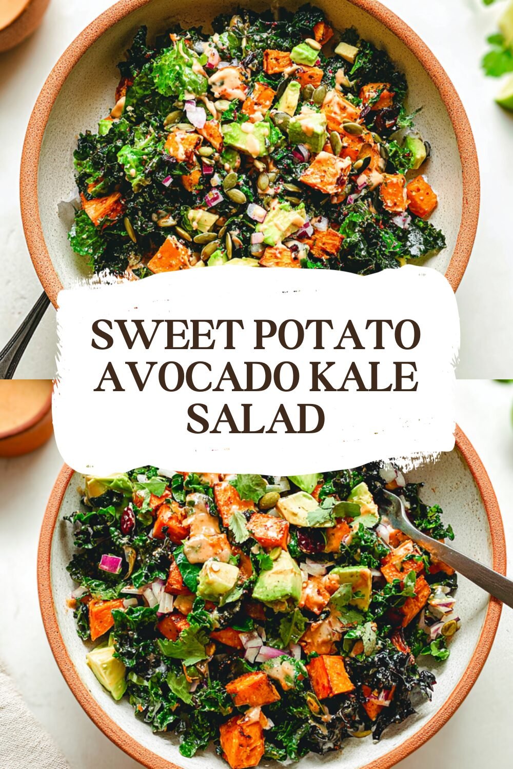 Sweet Potato Avocado Kale Salad