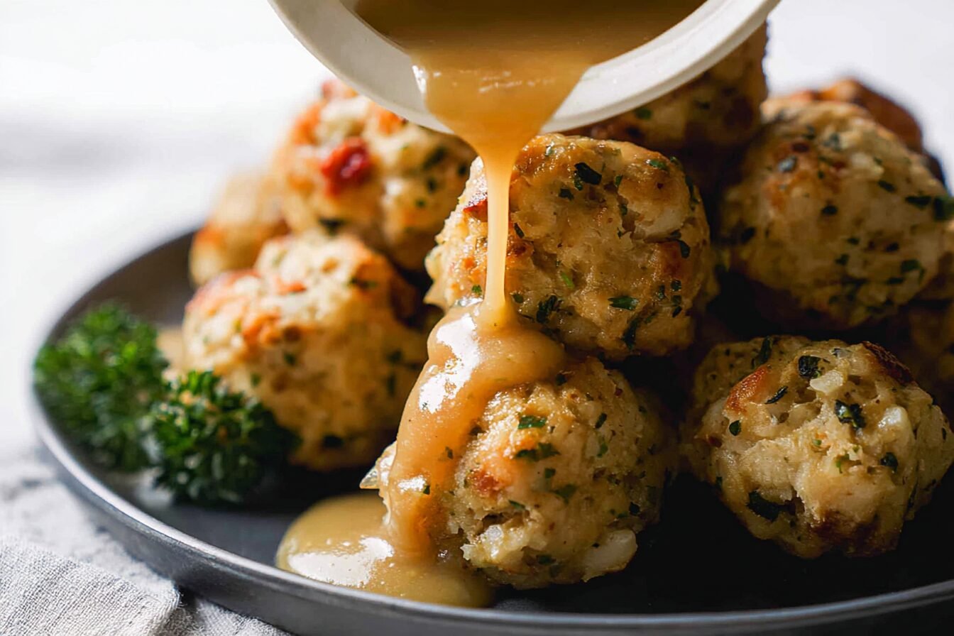 Turkey Stuffing Balls