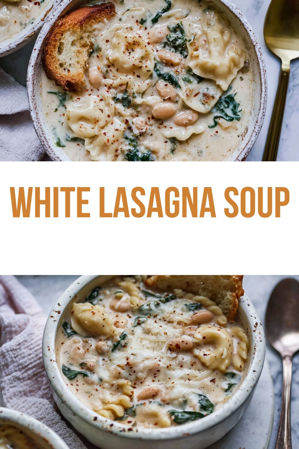 White Lasagna Soup