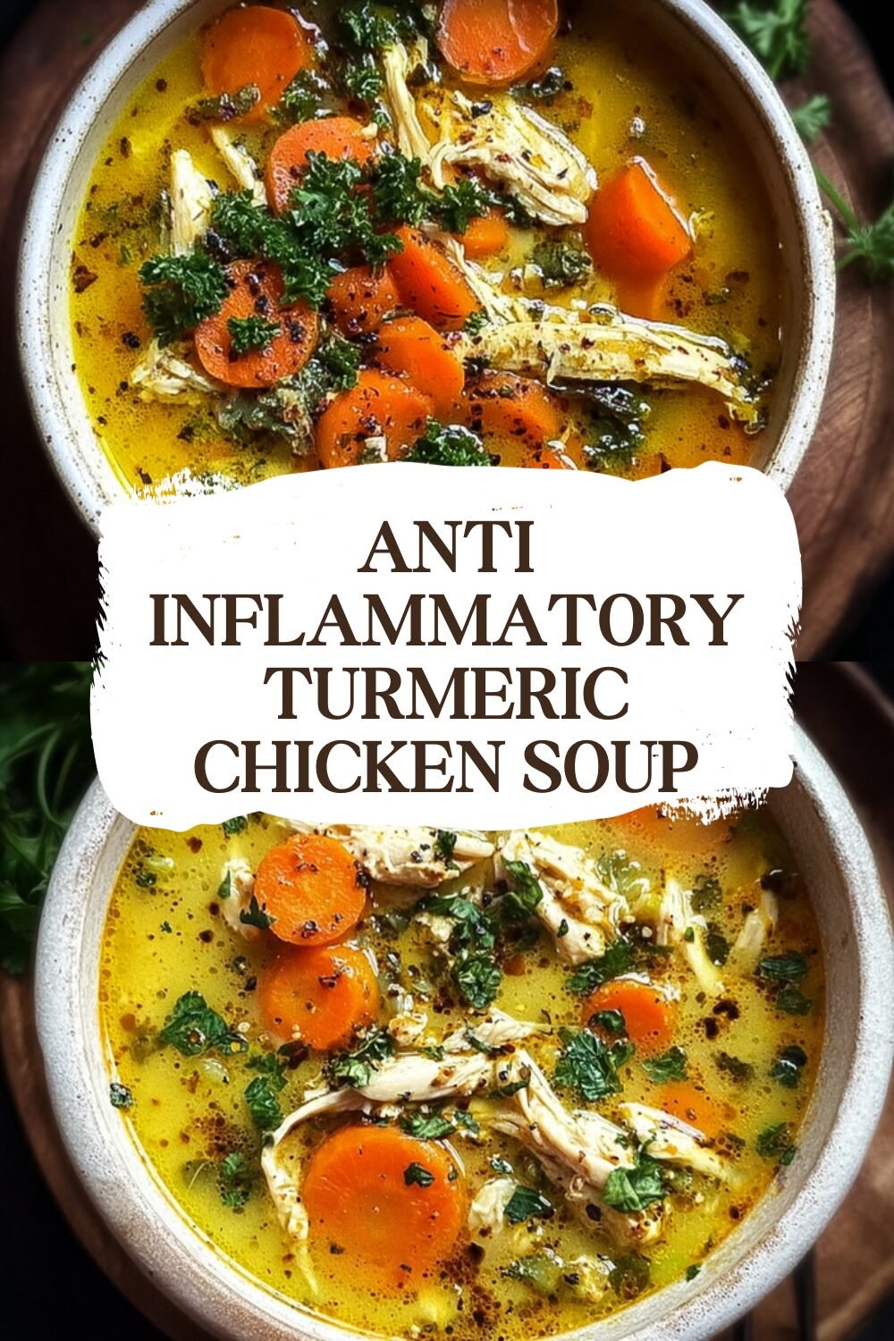 Anti Inflammatory Turmeric Chicken Soup