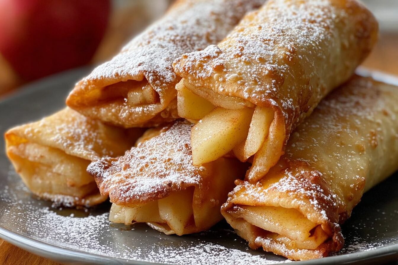 Apple Pie Egg Rolls