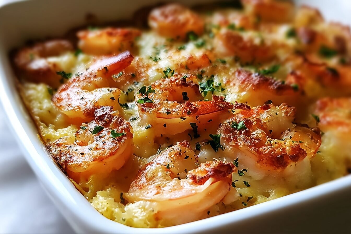 Baked Stuffed Shrimp Casserole