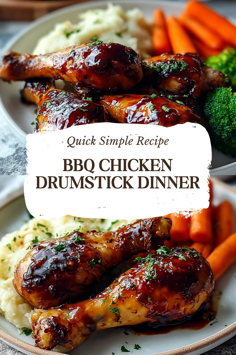 Bbq Chicken Drumstick Dinner