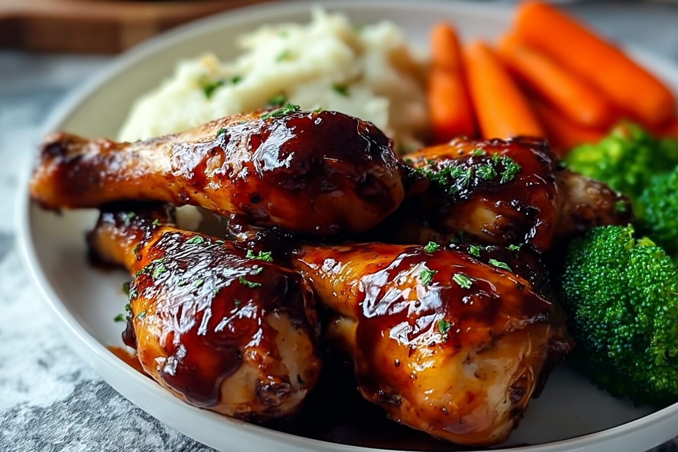 Bbq Chicken Drumstick Dinner