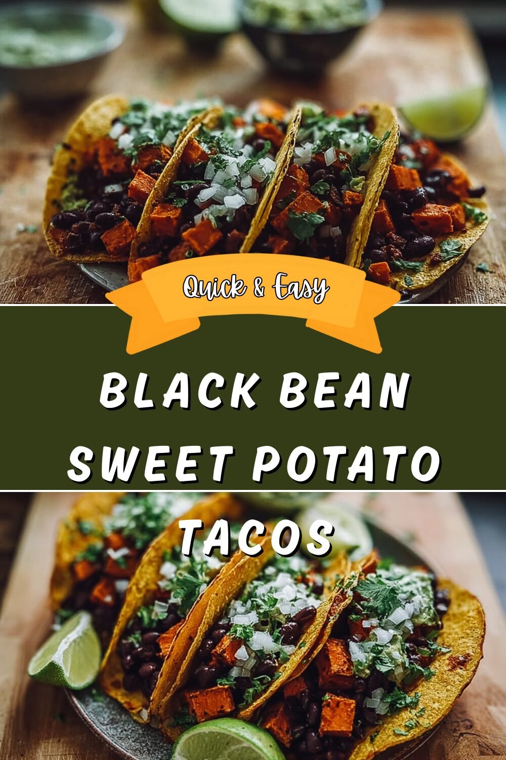 Black Bean Sweet Potato Tacos