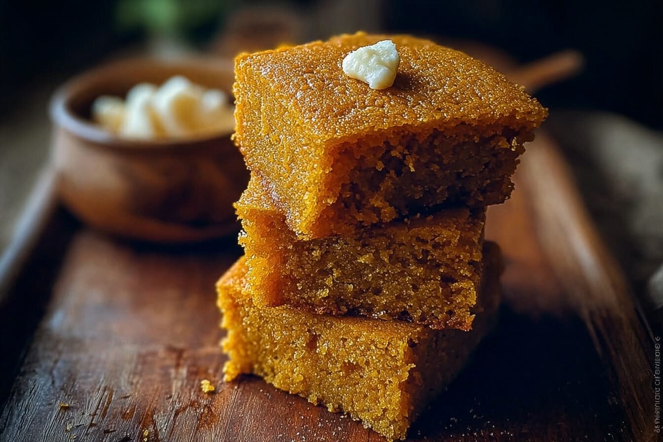 Brown Sugar Sweet Potato Cornbread