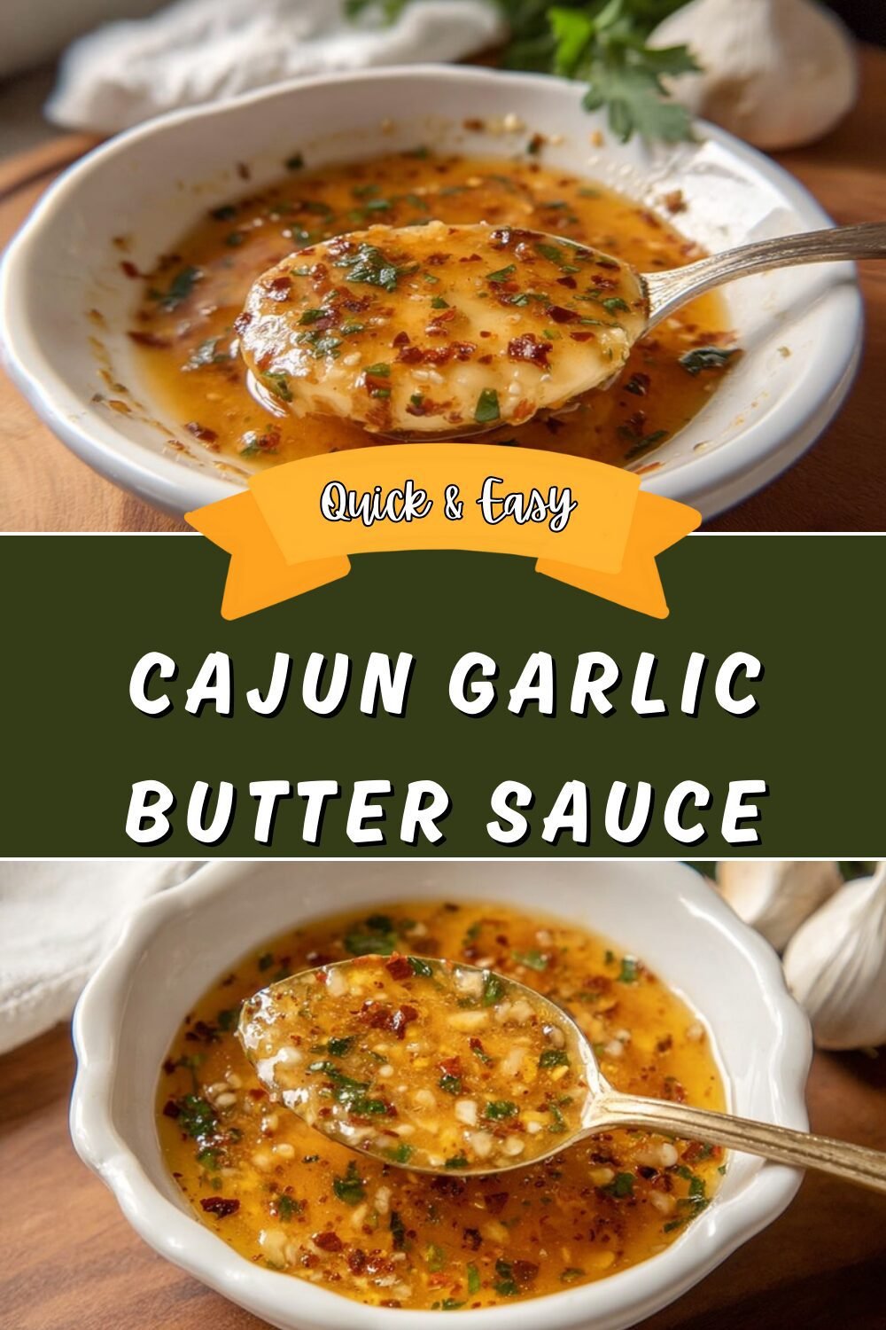 Cajun Garlic Butter Sauce