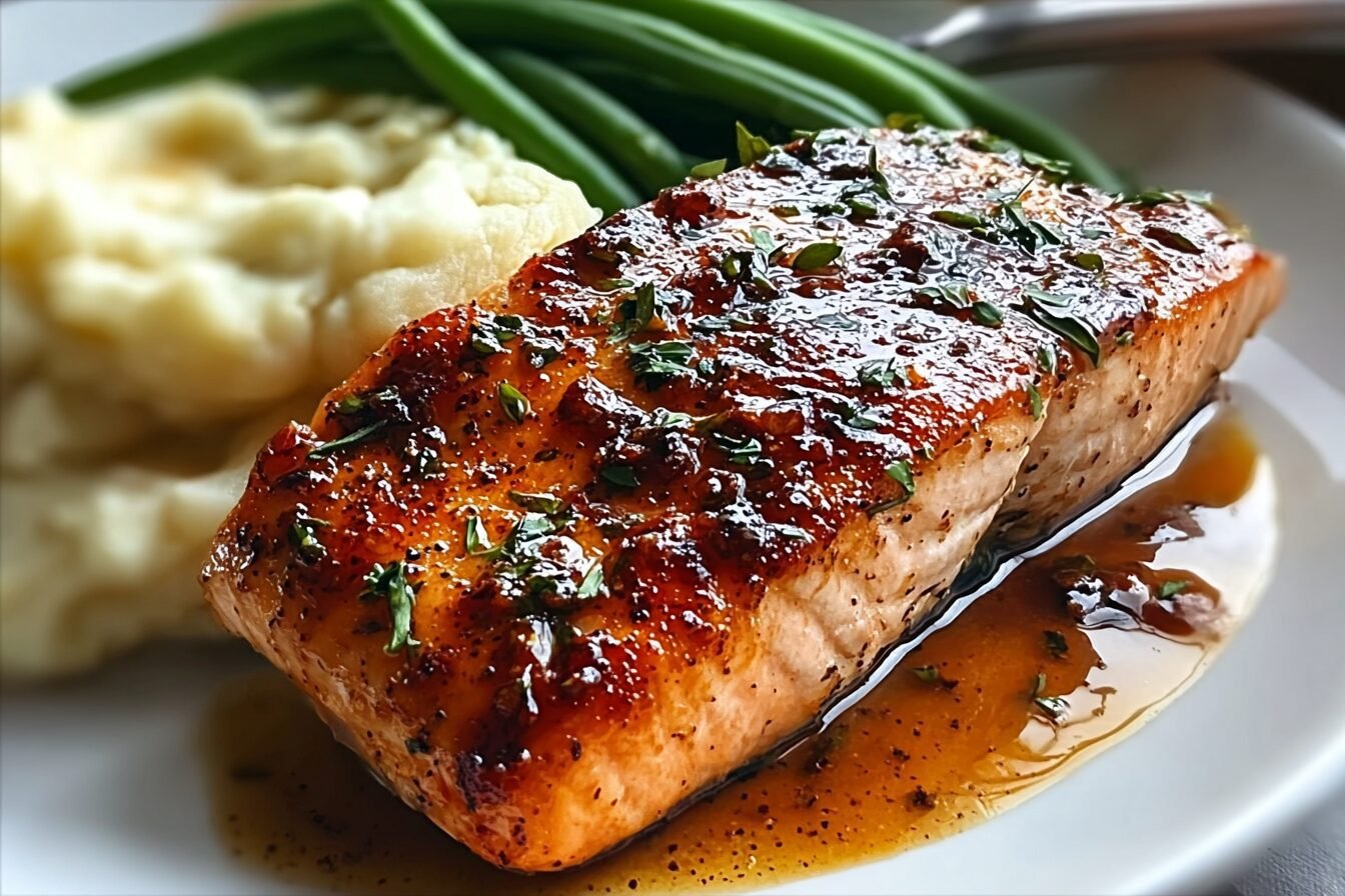 Cajun Honey Butter Salmon