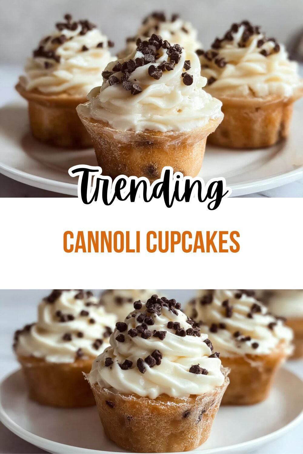 Cannoli Cupcakes