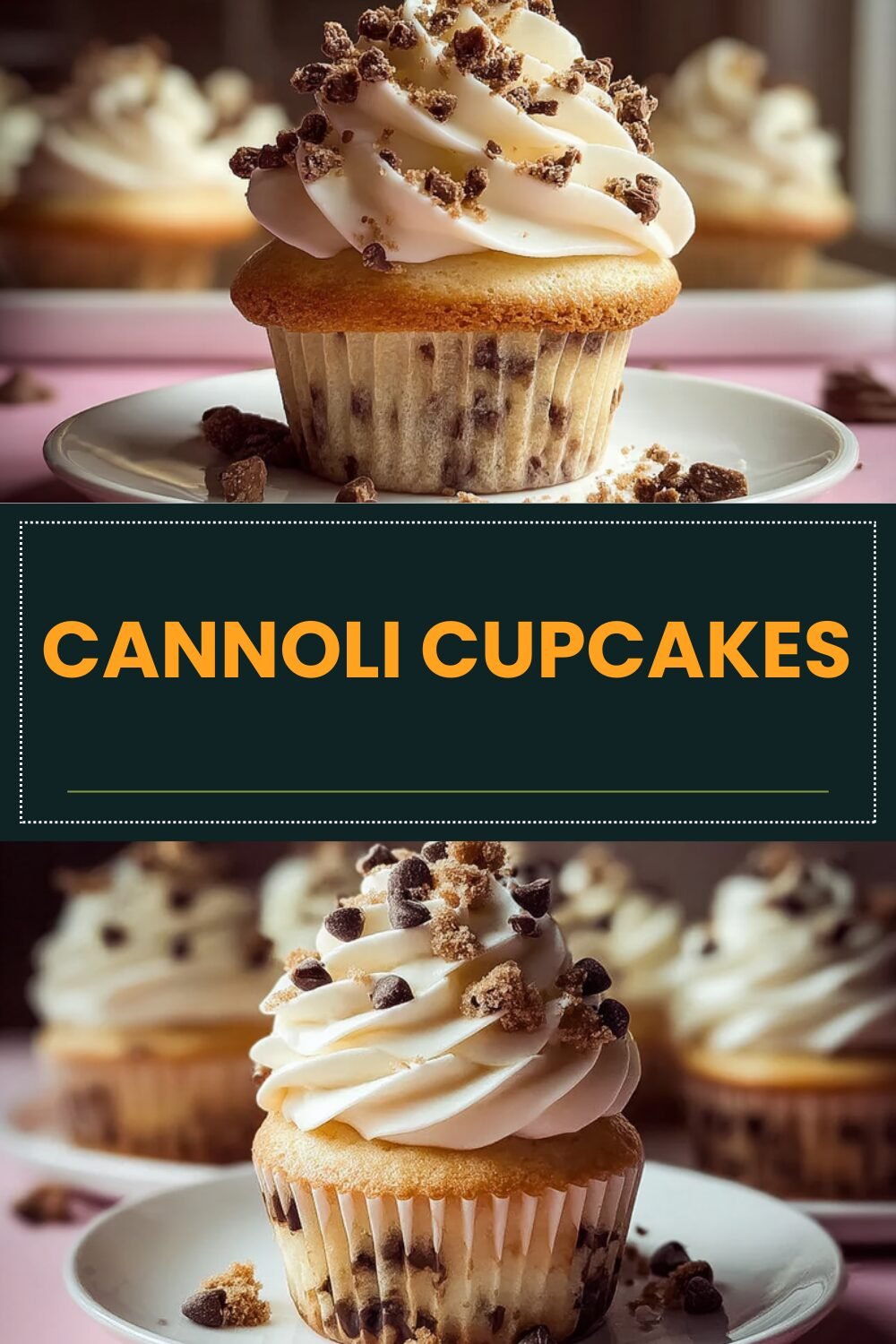 Cannoli Cupcakes