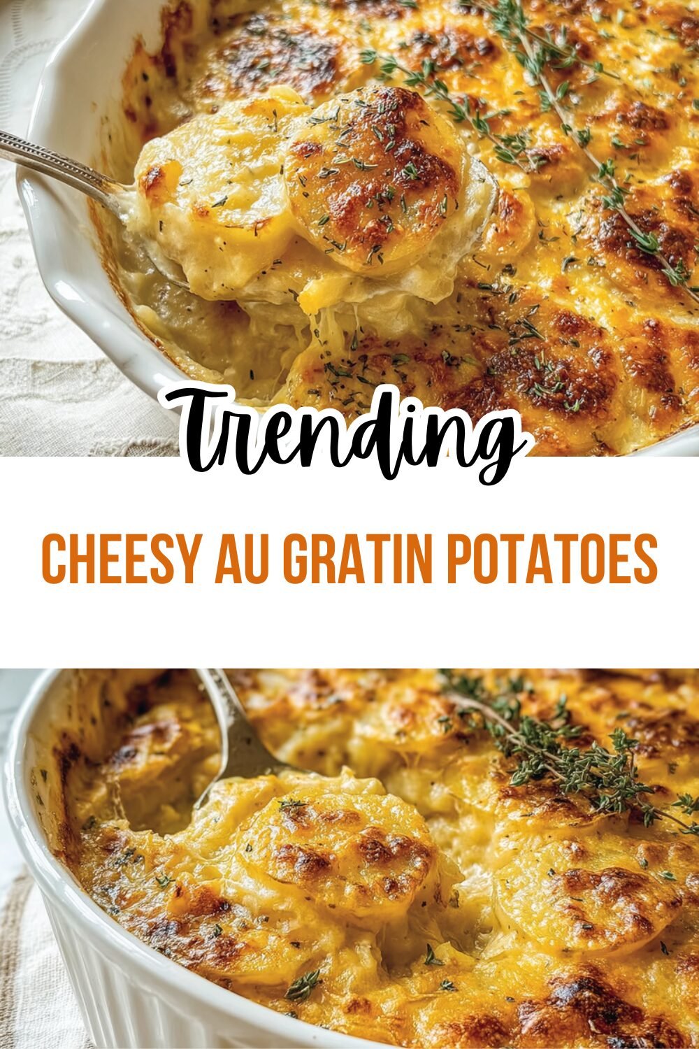 Cheesy Au Gratin Potatoes