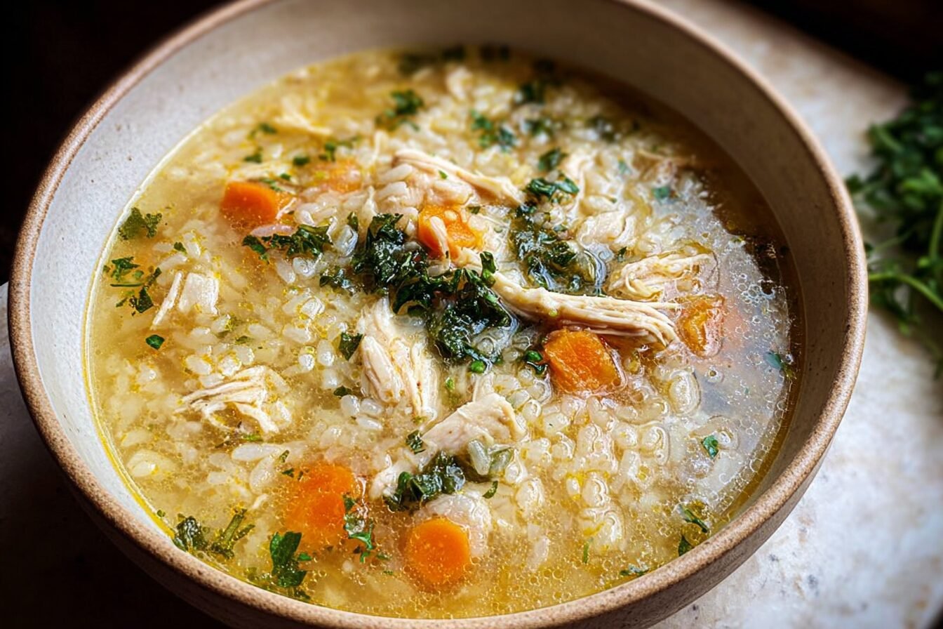 Chicken Rice Soup
