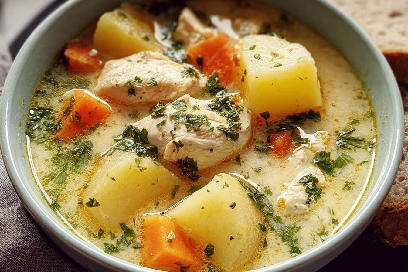 Chicken Soup With Potatoes