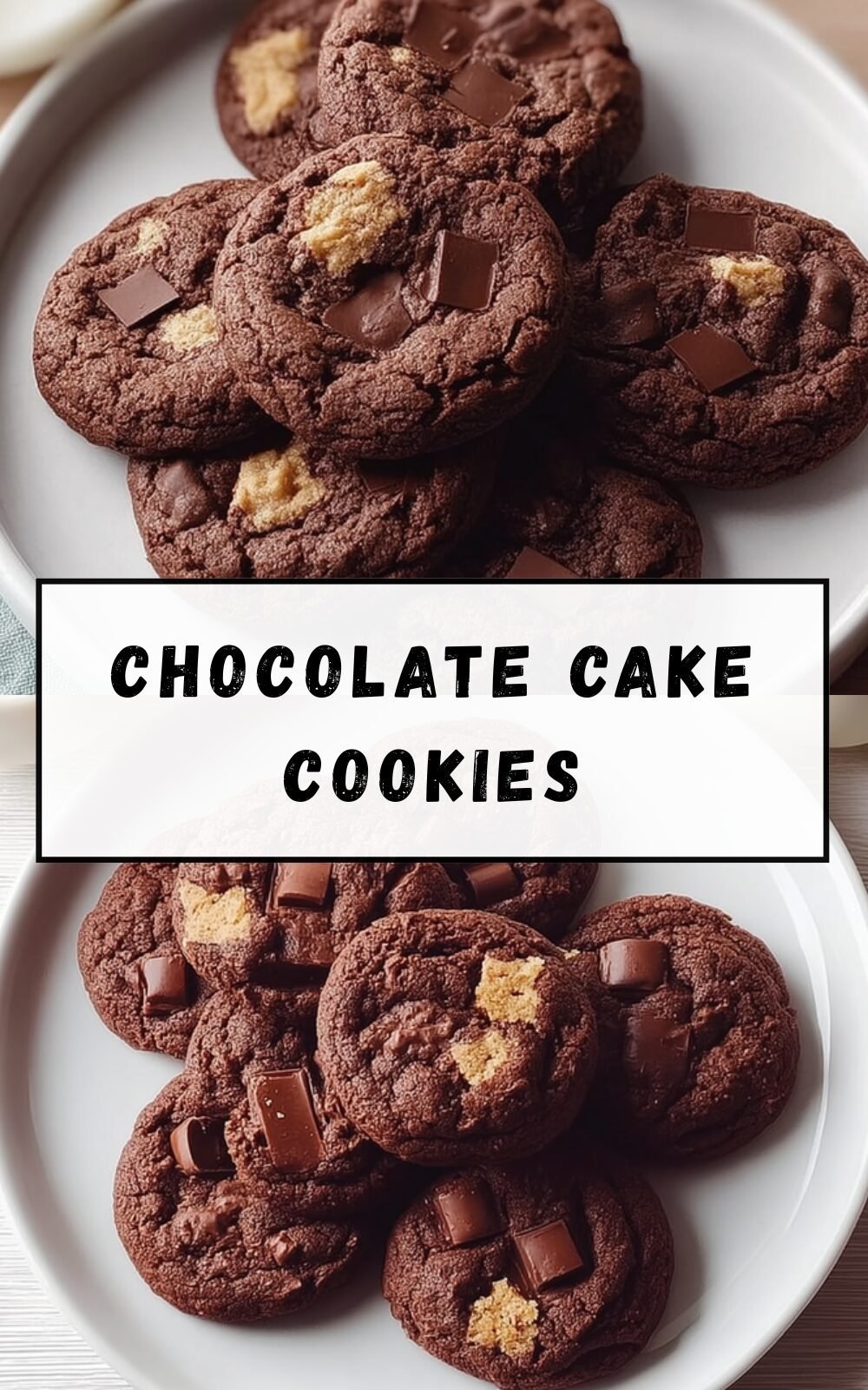 Chocolate Cake Cookies