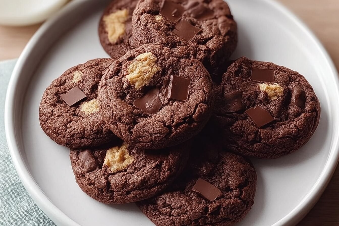 Chocolate Cake Cookies