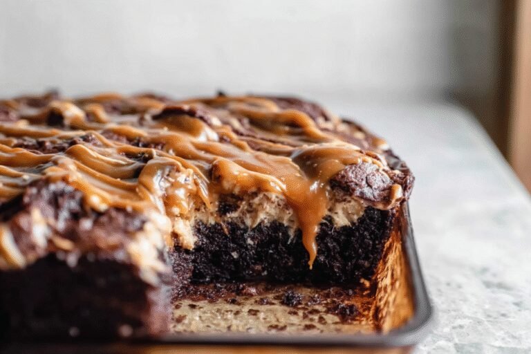 Chocolate Caramel Poke Cake 76.Png