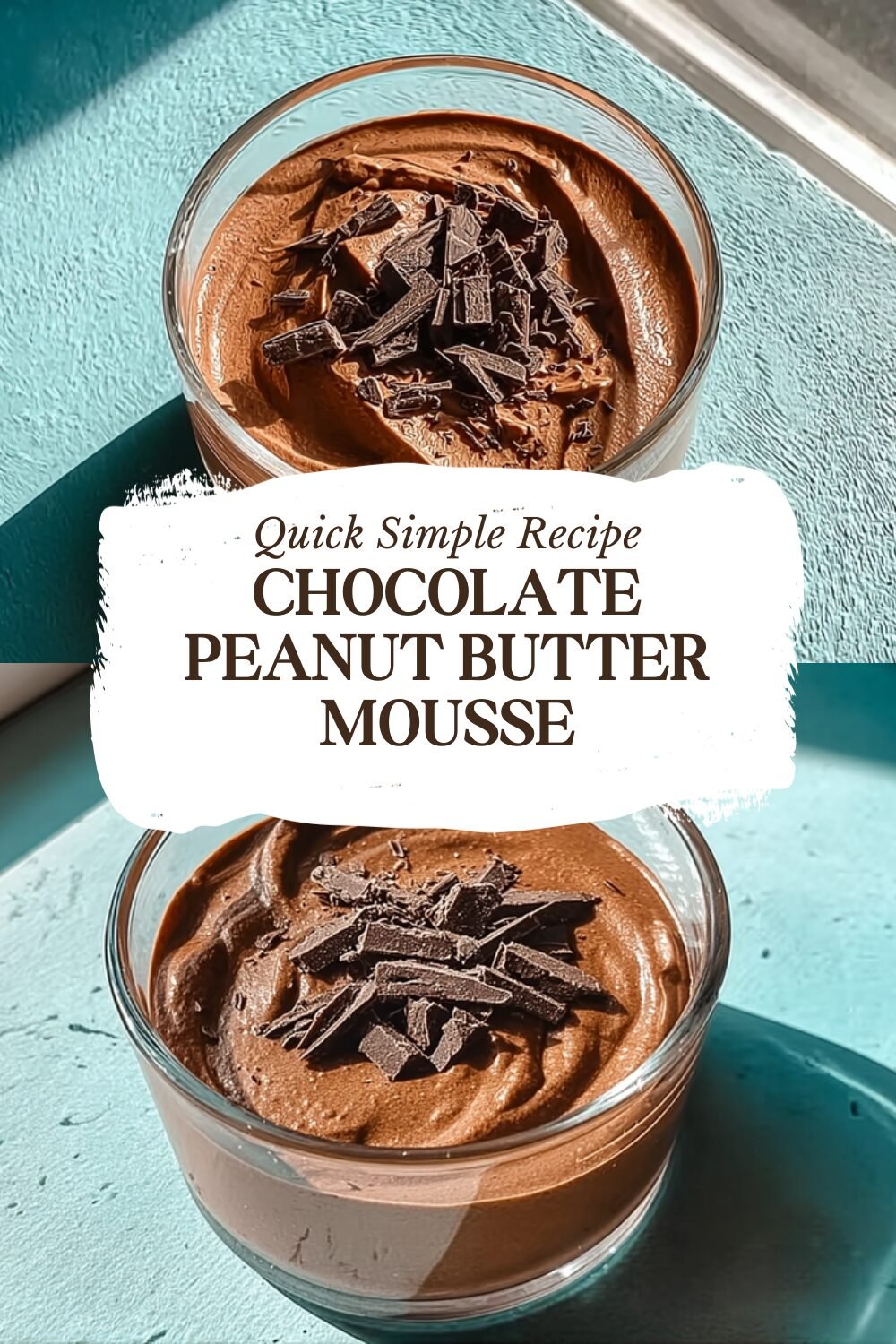 Chocolate Peanut Butter Mousse