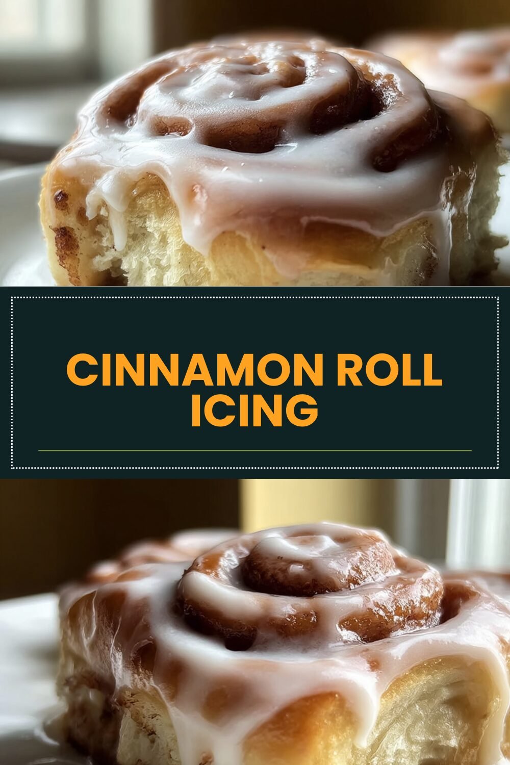 Cinnamon Roll Icing