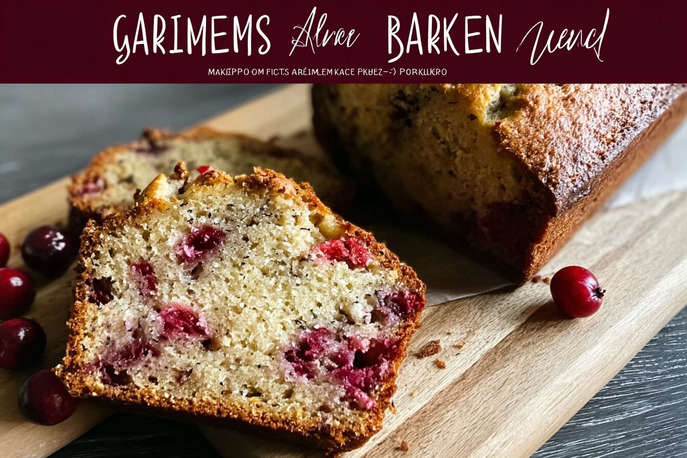 Cranberry Banana Bread