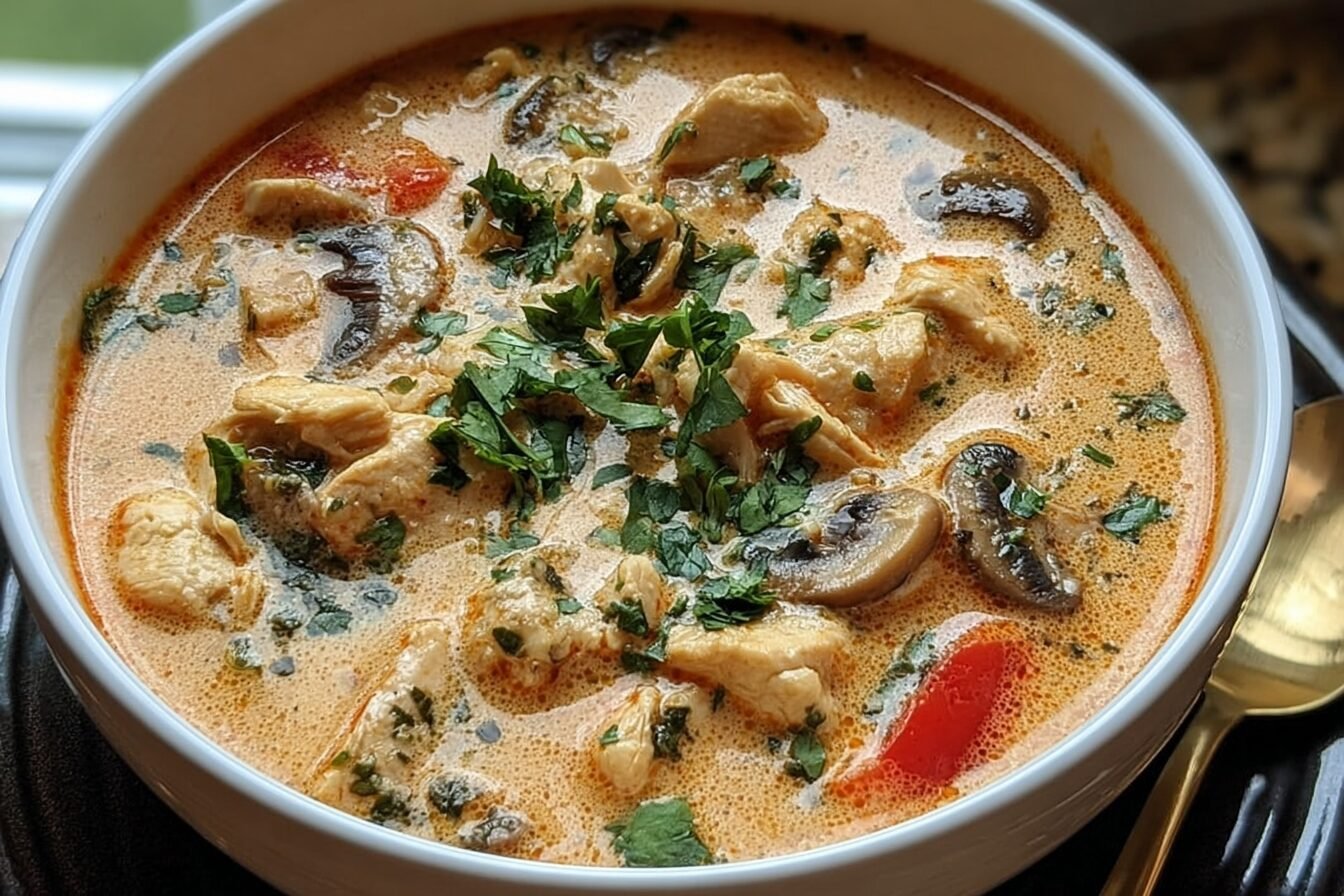 Creamy Cajun Chicken Soup