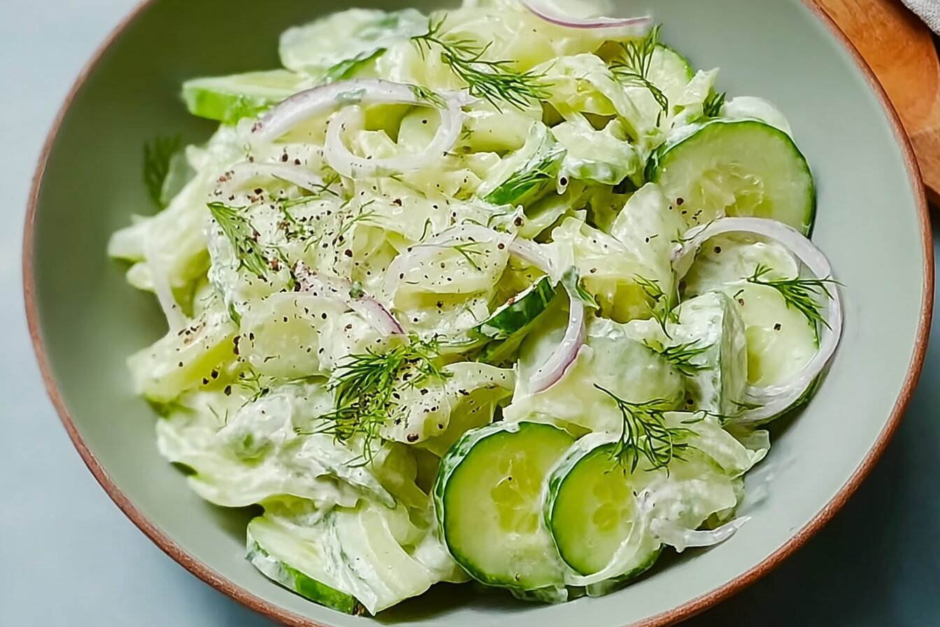 Creamy Cucumber Salad